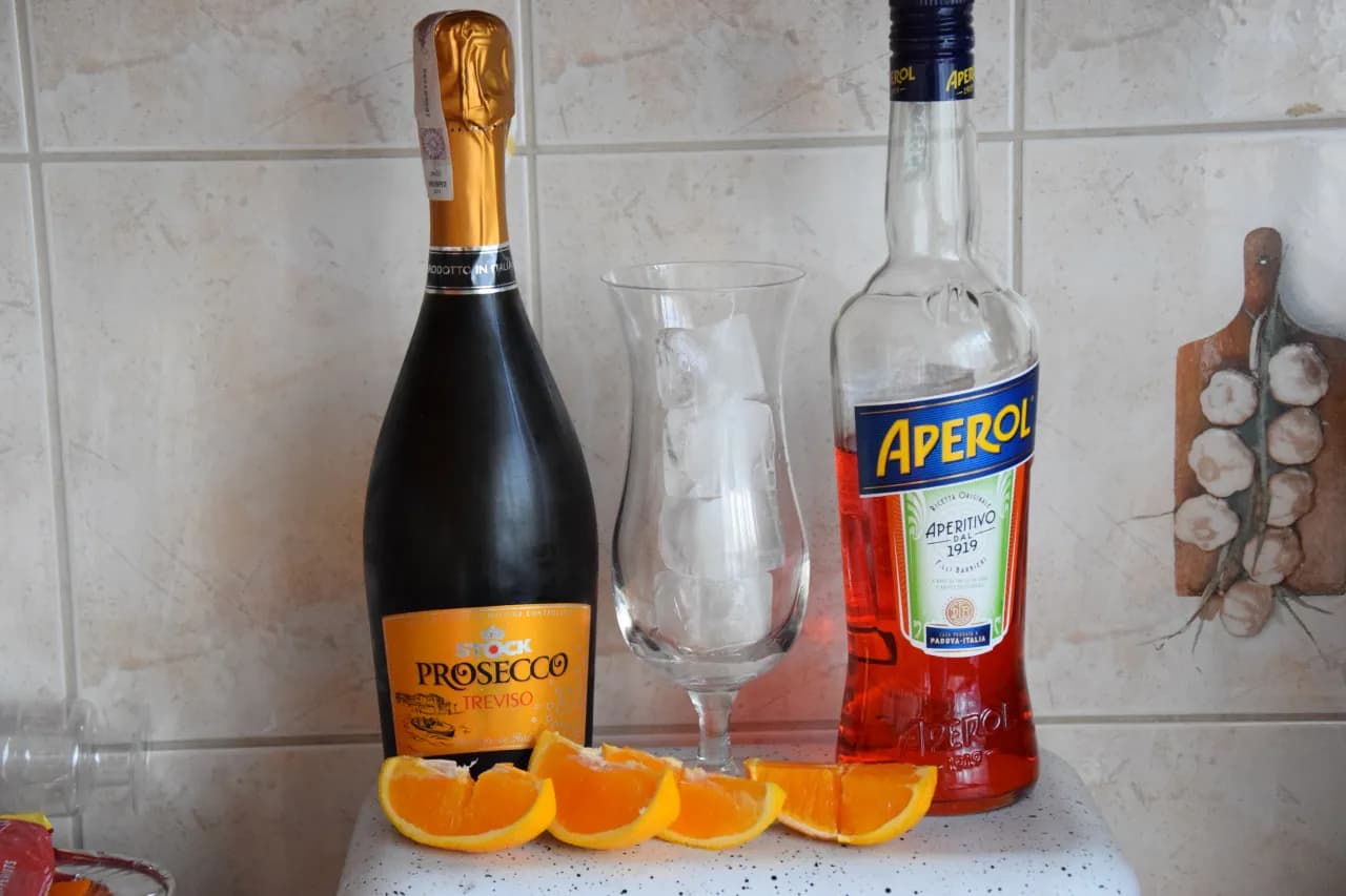 Aperol i prosecco - przepyszny drink na lato