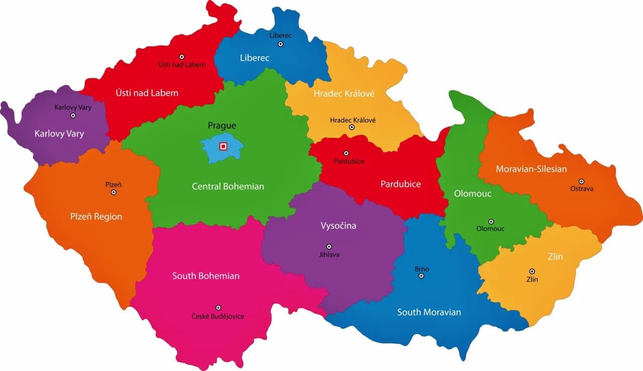 Gdzie leżą Czechy? Odkryj ich położenie i sąsiednie kraje