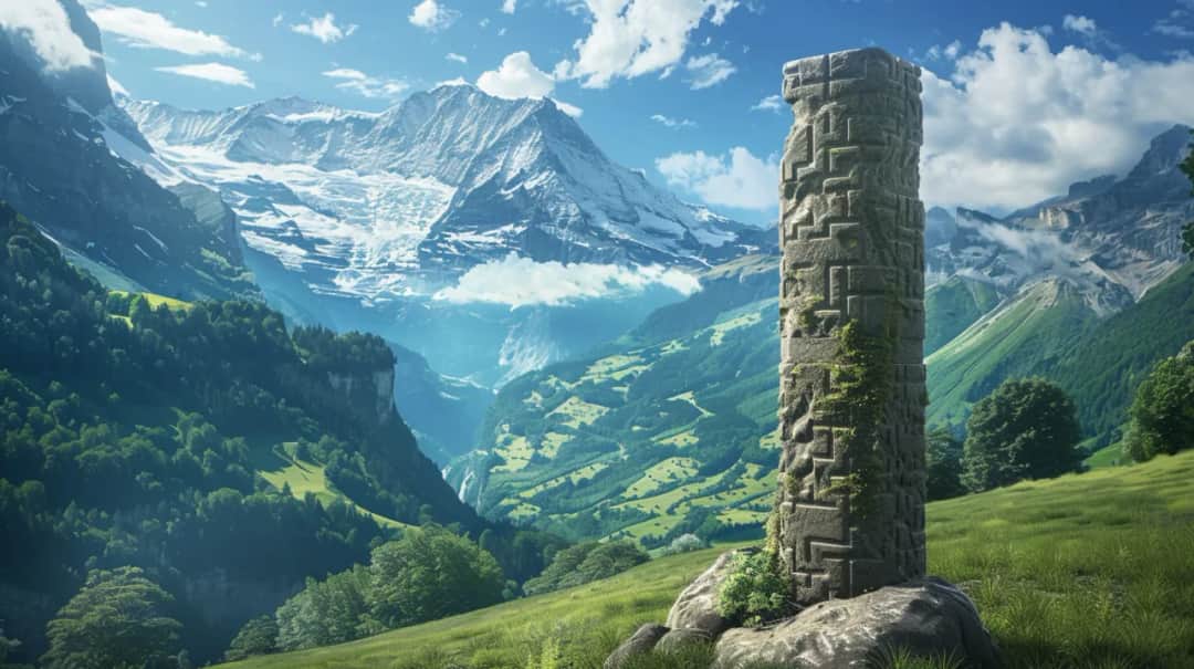 Czy warto rozwiązać krzyżówkę na Kolumnie w Górach Szwajcarskich?