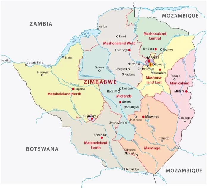 Gdzie leży Zimbabwe? Poznaj dokładne położenie i sąsiadów tego kraju