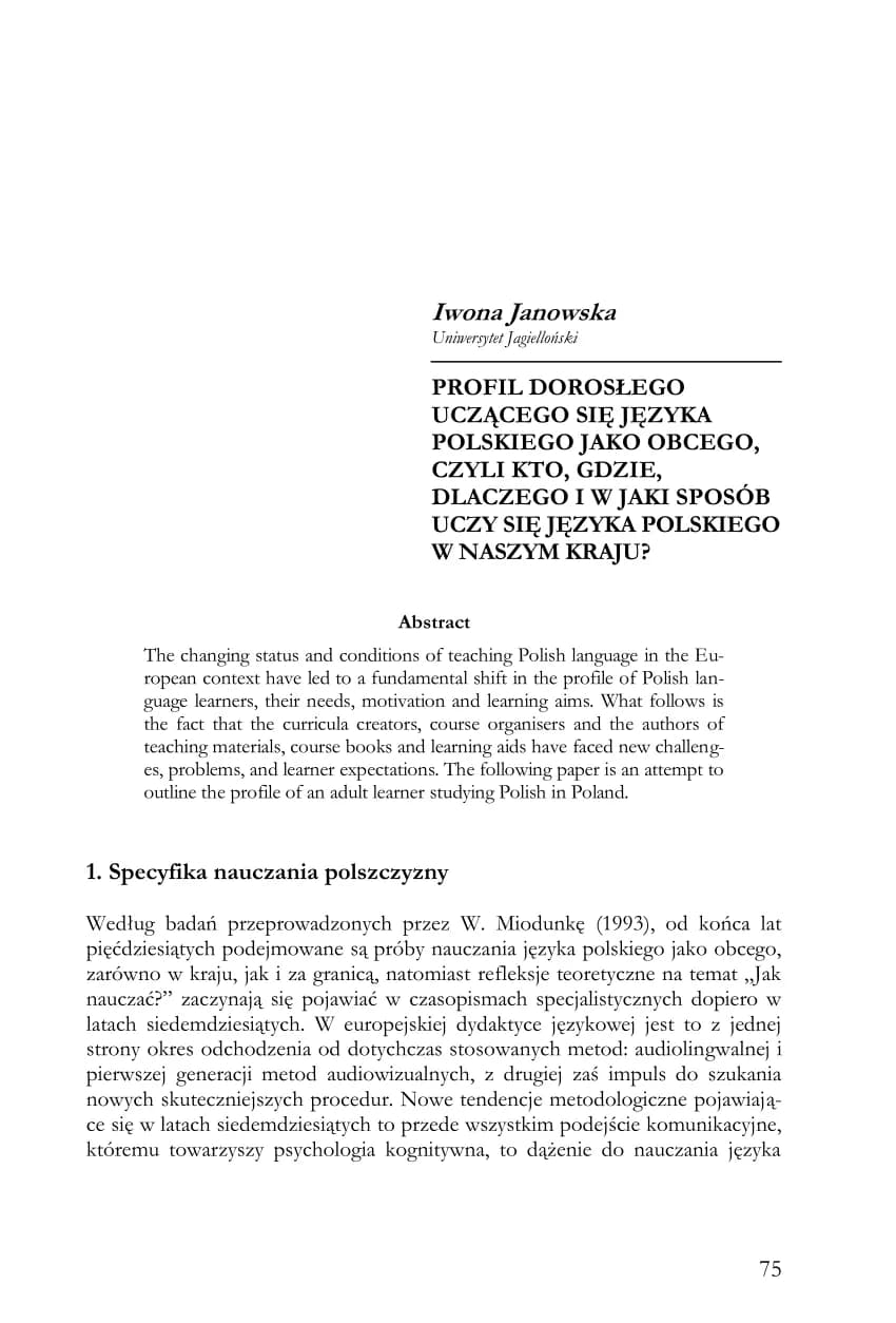 W jakim kraju uczy się polskiego? Odkryj najlepsze miejsca na naukę
