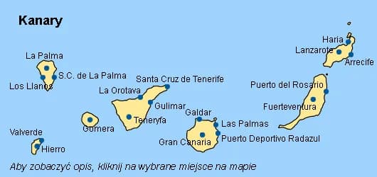 Jak długo leci się na Wyspy Kanaryjskie? Czas lotu z Polski