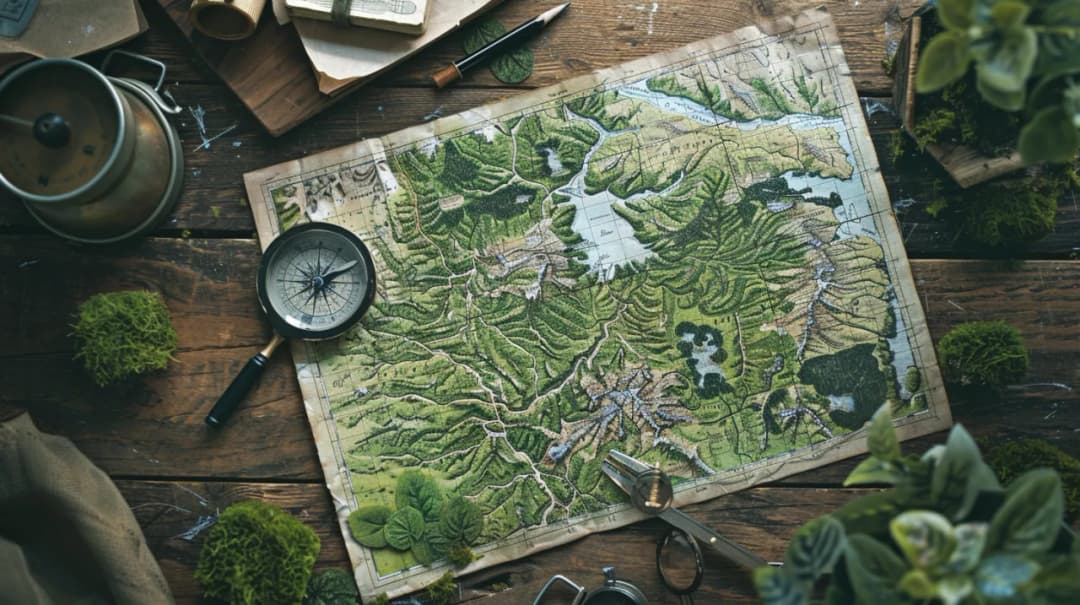 Odkrywanie Bieszczad na mapie - Gdzie zwiedzać